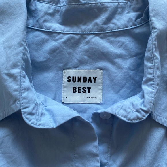 Sunday best Eliza shirt - blue / chambray - Picture 4 of 10